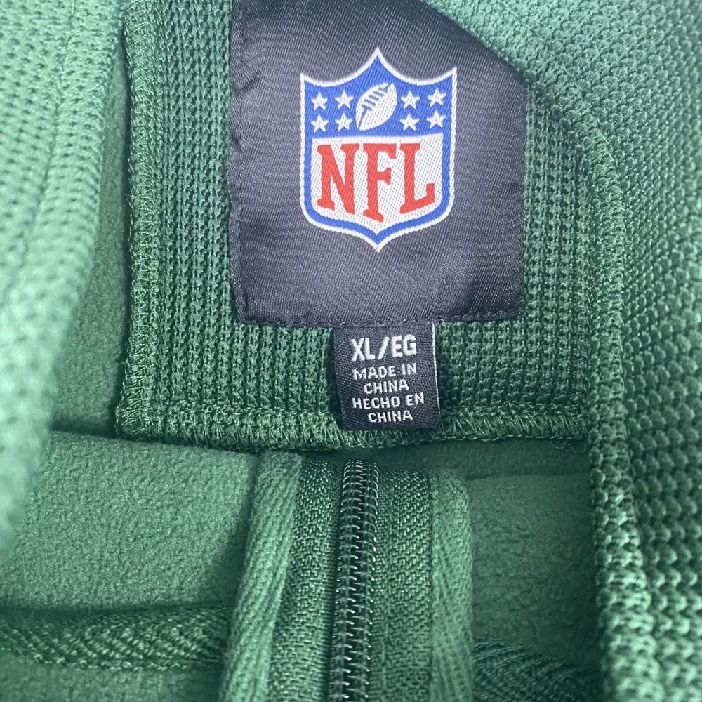 NFL Green Bay Packers Jacket Mens XL Green Full Zip Fleece G-III Apparel Group